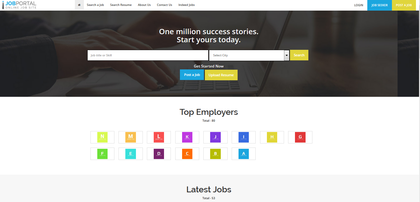 Job Portal - Buy Ready Website